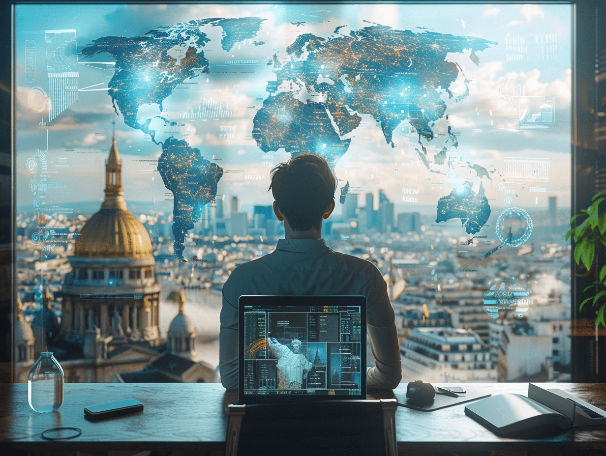 Exploration virtuelle des destinations avec Air France