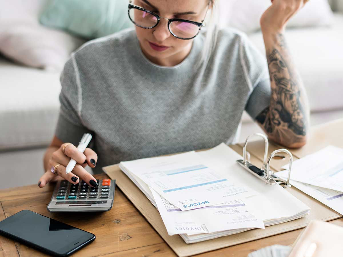 Bilan de la situation financière personnelle avec actifs et passifs