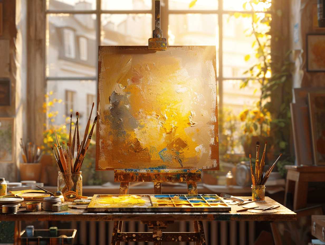 Techniques pour créer des nuances de jaune en peinture et bricolage