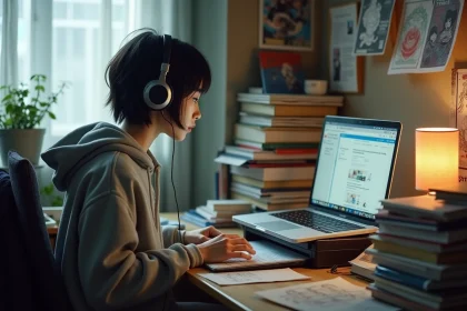 Passion pour le manga et débats sur le droit d'auteur