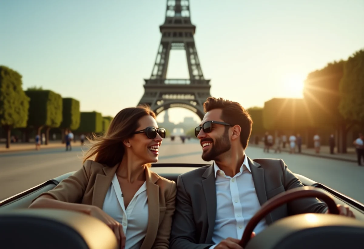 Découverte de Paris en voiture pour un week-end inoubliable